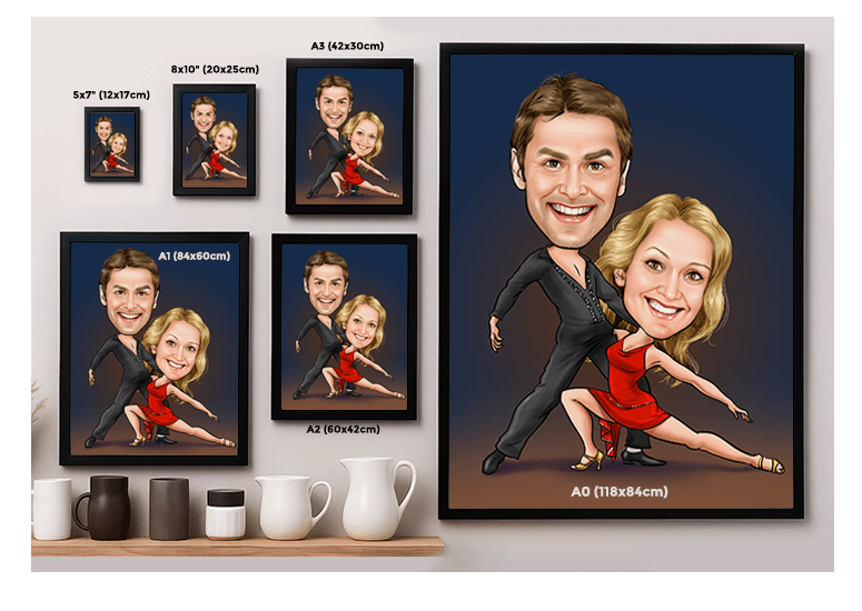 framed photo print size guide nz