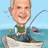 Fisherman-caricature-cartoon