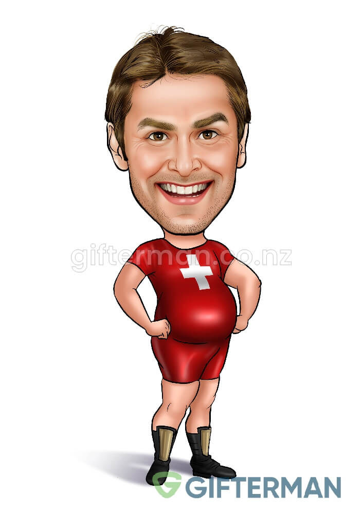 Gay Character Caricature From Your Photos, Custom Character Caricatures