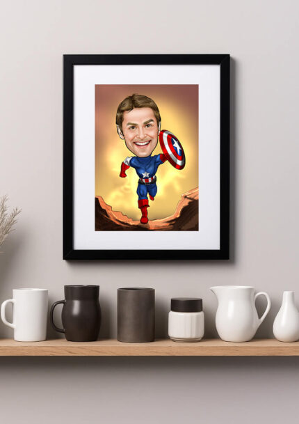 Corporate & Teams Gift From Your Photos, Paddock Background Scene