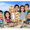 custom members caricature 100x100