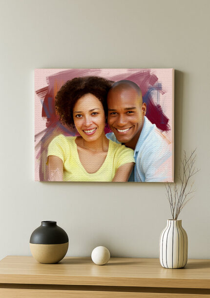 House Warming Gift From Your Photos, Aquatic Tank Illustration-1