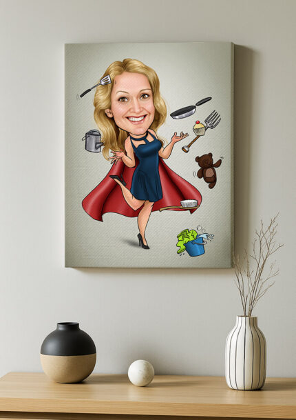 Mother&rsquo;s Day Gift From Your Photos, Pop Art Canvas