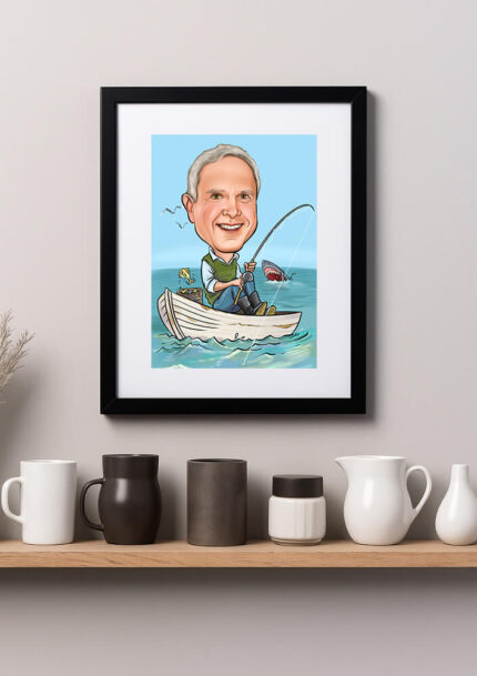 Retirement Gift From Your Photos, Caricature Gift Shop-1