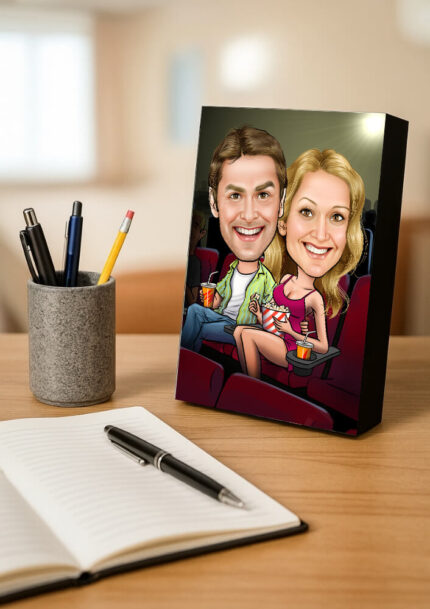 Valentines&rsquo;s Day Gift From Your Photos, Wedding Day Drawing